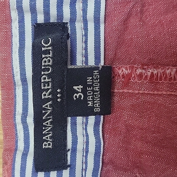 Banana Republic size 34 flat front chico shorts - Picture 2 of 6